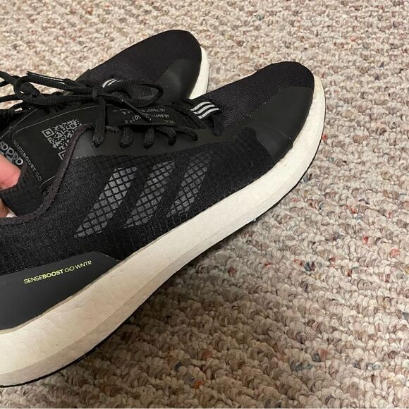 Adidas SenseBoost Go Winter Core Black Shoes Athletic Casual EH1026- Size 14 main image 4